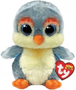 TY BEANIE BOOS ΛΟΥΤΡΙΝΟ: FISHER ΧΝΟΥΔΩΤΟΣ ΠΙΓΚΟΥΙΝΟΣ ΓΚΡΙ 15 ΕΚ.