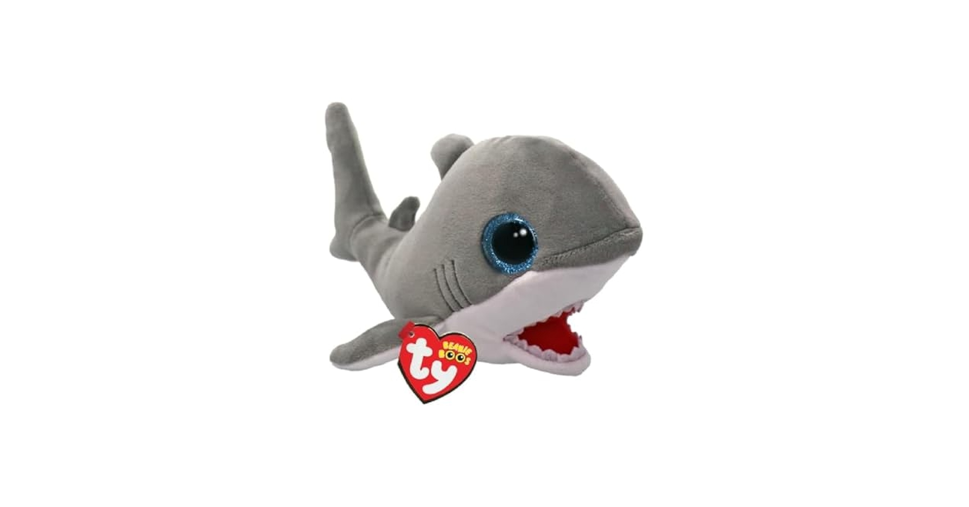 TY BEANIE BELLIES ΛΟΥΤΡΙΝΟ: FINNEGAN ΧΝΟΥΔΩΤΟΣ ΚΑΡΧΑΡΙΑΣ ΓΚΡΙ 15 ΕΚ.