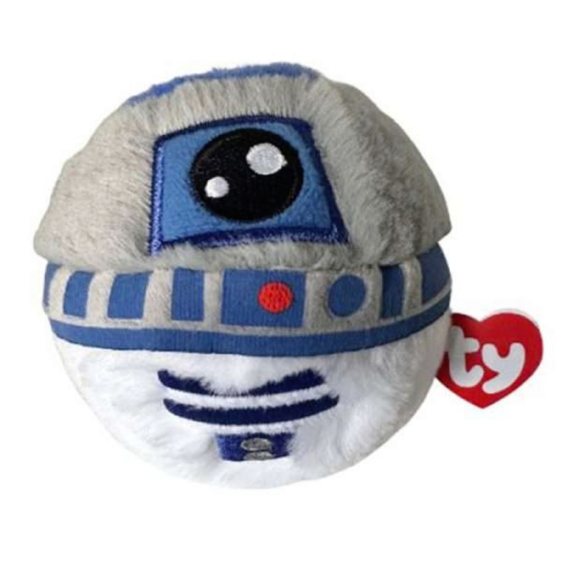 TY ΧΝΟΥΔΩΤΟ ΜΠΑΛΑΚΙ BEANIE BOUNCERS STAR WARS: R2-D2