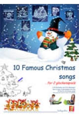 10 famous christmas songs for 2 glockenspiels