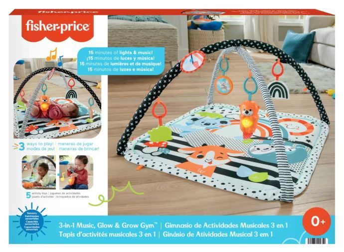 FISHER-PRICE - ΜΟΥΣΙΚΟ ΓΥΜΝΑΣΤΗΡΙΟ 3 ΣΕ 1 - HBP41