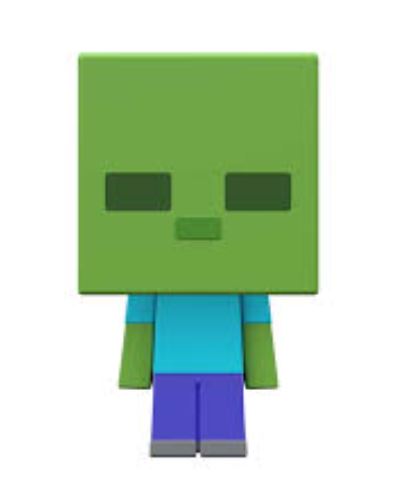 MINECRAFT - MOB HEAD MINI ΦΙΓΟΥΡΕΣ - ZOMBIE - HDV78