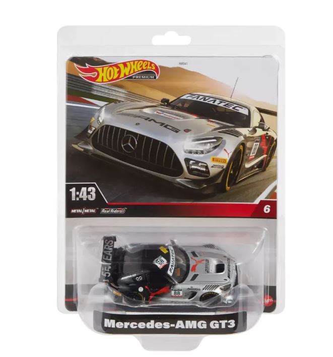 HOT WHEELS PREMIUM - 1:43 MERCEDES-AMG GT3 - HMD44
