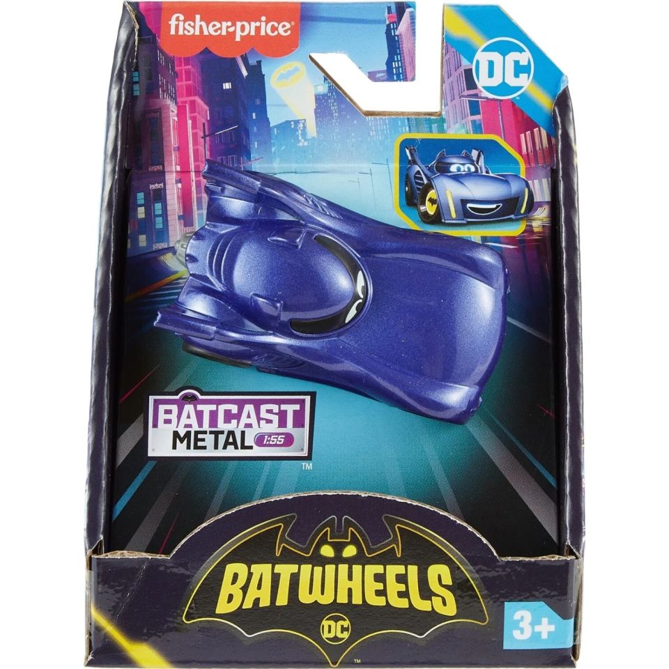 FISHER-PRICE BATWHEELS- BAM THE BATMOBILE ΌΧΗΜΑ - HML13