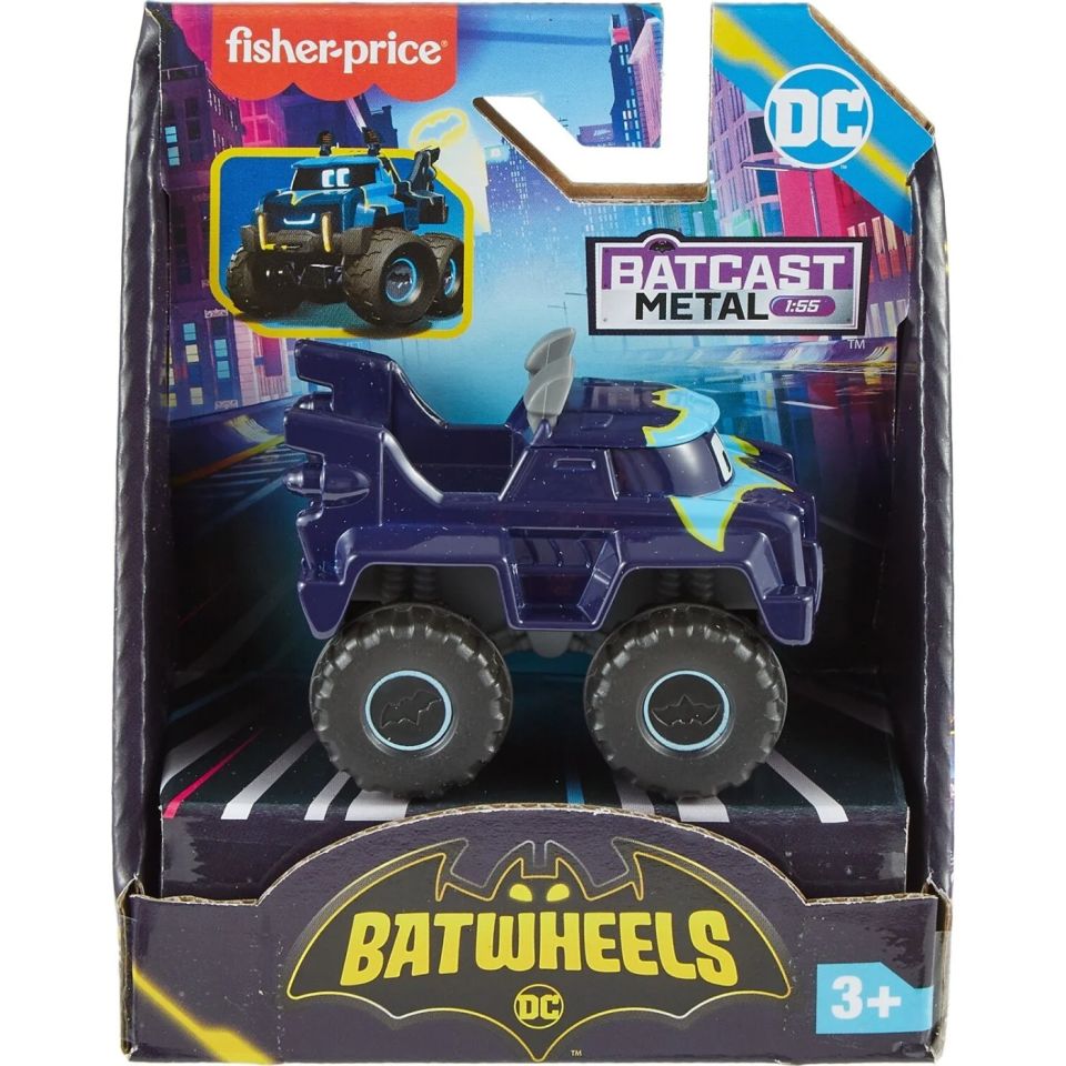 FISHER-PRICE - BATWHEELS - BUFF THE BAT-TRUCK ΌΧΗΜΑ - HML18
