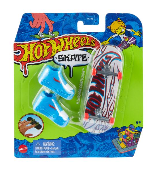HOT WHEELS SKATE   ΠΑΠΟΥΤΣΙΑ ILLUSSION CONFUSION - HNG42