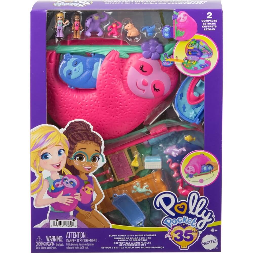 POLLY POCKET MINI - ΤΡΕΝΤΙ ΤΣΑΝΤΑΚΙ ΒΡΑΔΥΠΟΔΑΣ - HRD40