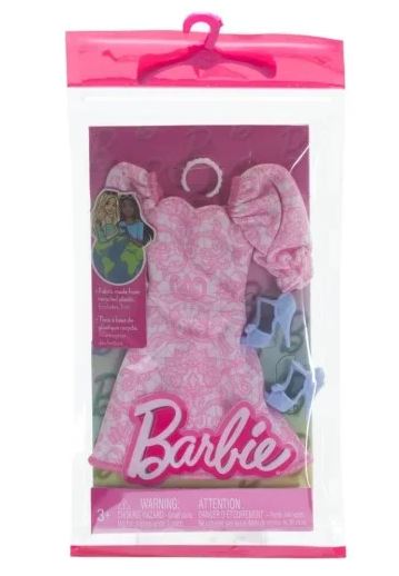 BARBIE ΒΡΑΔΙΝΑ ΣΥΝΟΛΑ - ΡΟΖ ΦΟΡΕΜΑ - HRH40
