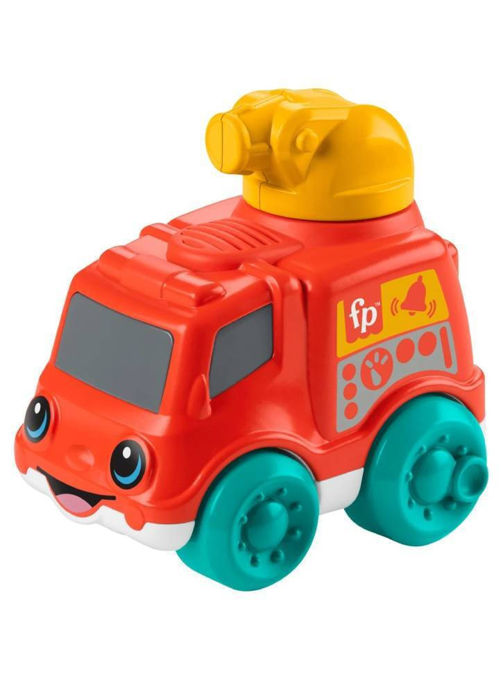 FISHER-PRICE - ΟΧΗΜΑΤΑΚΙΑ - CHIME AND RIDE FIRE TRUCK ΠΥΡΟΣΒΕΣΤΙΚΟ ΌΧΗΜΑ - HRP29