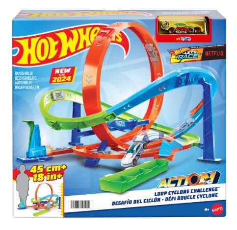 HOT WHEELS ACTION LINE - ΠΙΣΤΑ ΣΟΥΠΕΡ EXTREME ΛΟΥΠ - HTK16