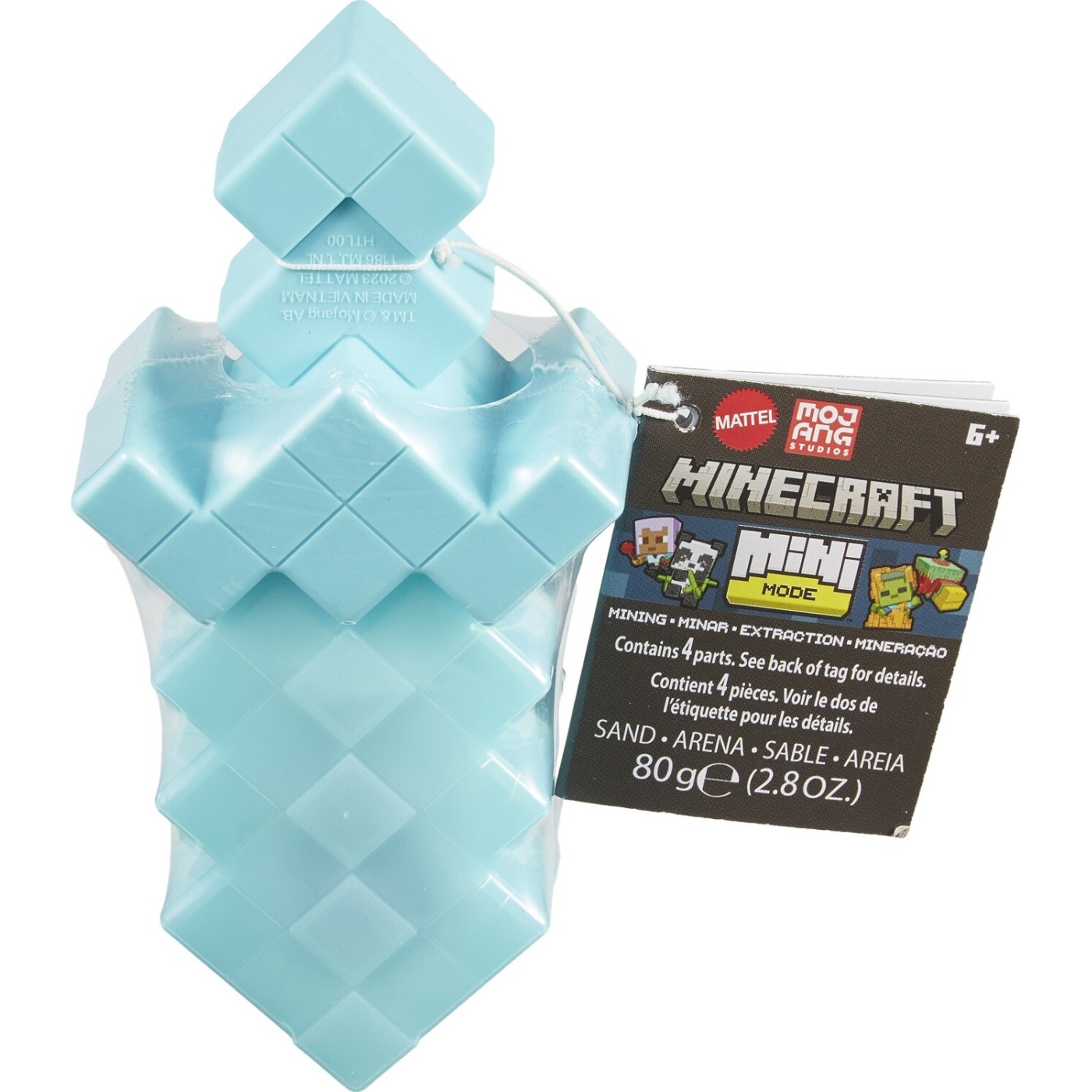 MINECRAFT - MINI MODE MINING ΠΑΙΔΙΚΗ ΦΙΓΟΥΡΑ ΠΑΙΧΝΙΔΙΟΥ ΕΞΟΡΥΞΗΣ ΤΥΡΚΟΥΑΖ - HTL00