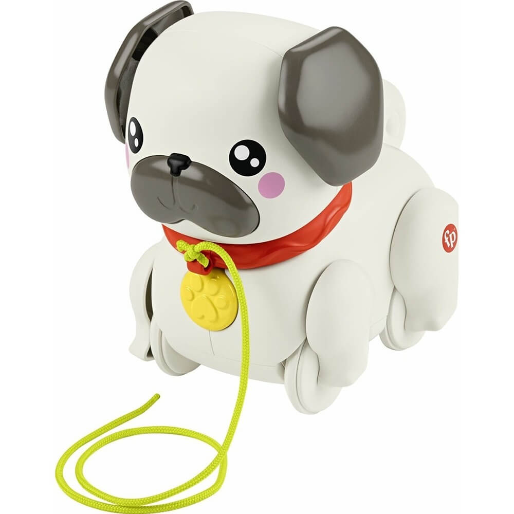 FISHER-PRICE - ΣΥΡΟΜΕΝΟ ΣΚΥΛΑΚΙ PUG - HTW94