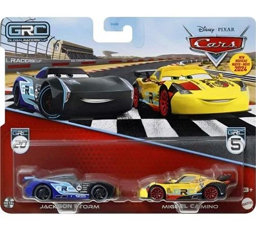DISNEY PIXAR CARS - ΣΕΤ ΤΩΝ 2: JACKSON STORM   MIGUEL CAMINO - HTX16