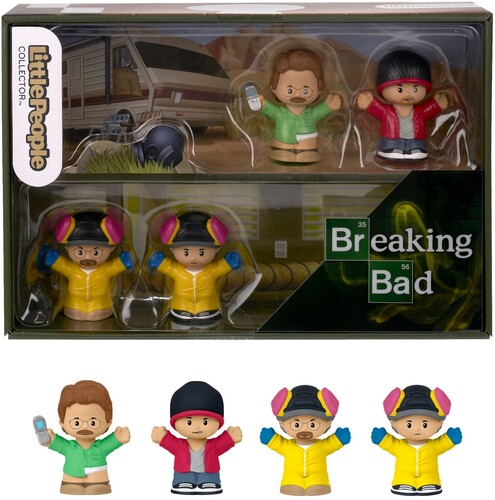 FISHER-PRICE - LITTLE PEOPLE COLLECTORS - BREAKING BAD 4-PACK, SPECIAL EDITION - HVG71