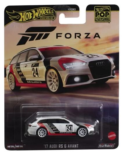 HOT WHEELS PREMIUM - POP CULTURE: CULTURE 17 AUDI RS G AVANT - HVJ47
