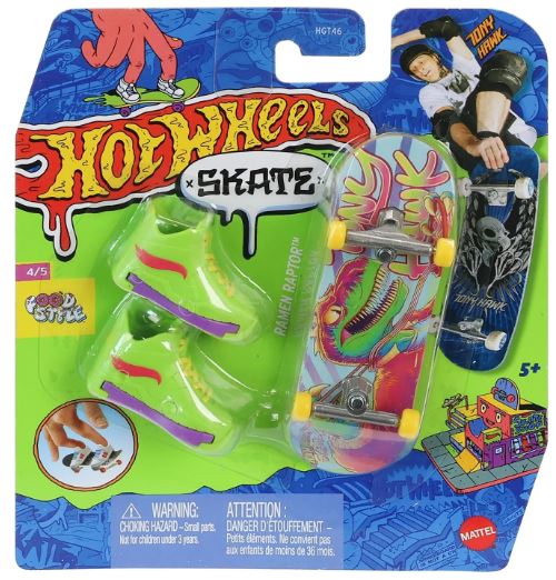 HOT WHEELS SKATE   ΠΑΠΟΥΤΣΙΑ RAMEN RAPTOR - HVJ92