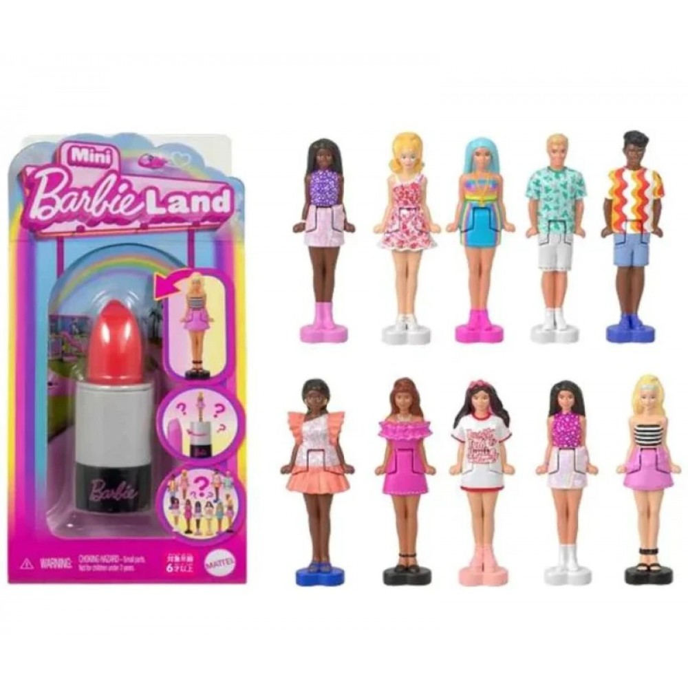 MINI BARBIELAND FASHIONISTA DOLL - HYF20 - ΤΥΧΑΙΑ ΕΠΙΛΟΓΗ