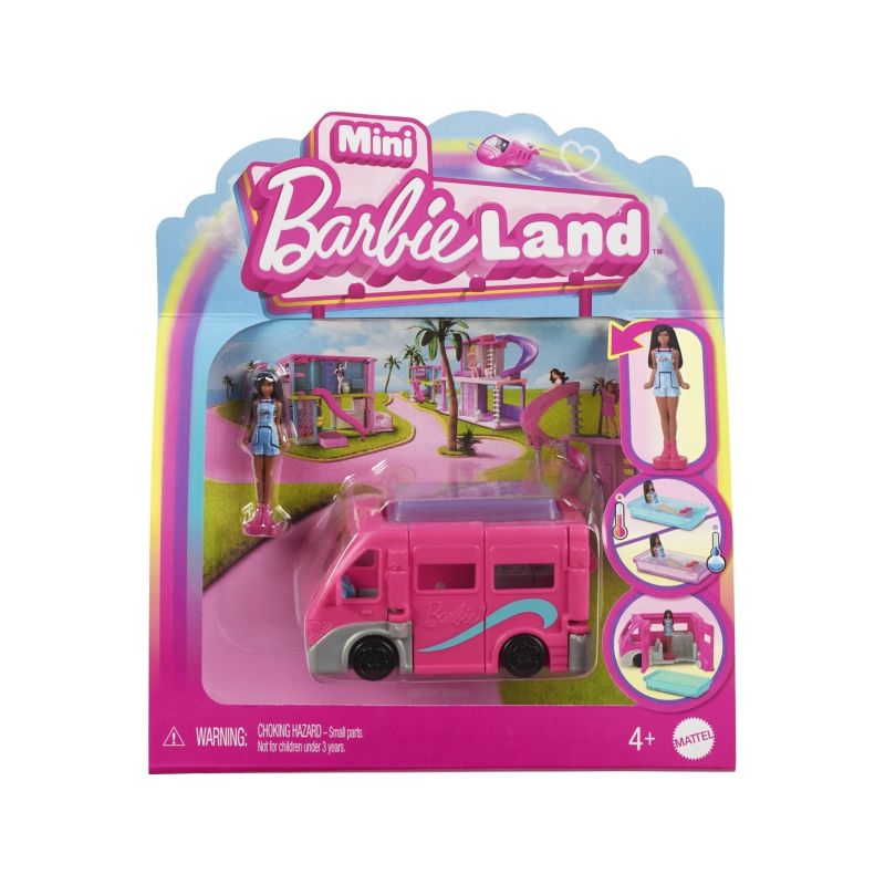 BARBIE BARBIELAND ΚΟΥΚΛΑ ΚΑΙ ΌΧΗΜΑ - DREAMCAMPER - HYF39