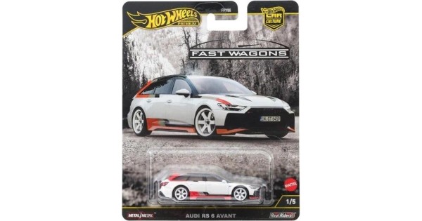 HOT WHEELS PREMIUM - AUDI RS6 AVANT - JBK51