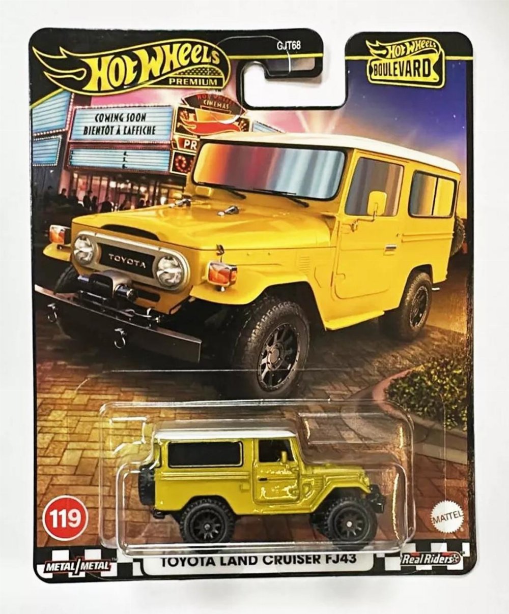 HOT WHEELS PREMIUΜ-BOULEVARD -TOYOTA LAND CRUISER FJ43 JBL25