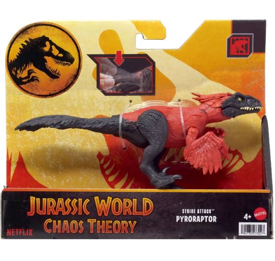 JURASSIC WORLD STRIKE ATTACK - ΦΙΓΟΥΡΕΣ ΔΕΙΝΟΣΑΥΡΩΝ ΣΠΑΣΤΑ ΜΕΛΗ - PYRORAPTOR