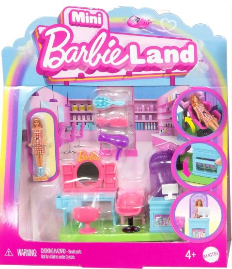 BARBIE MINI LAND - HAIR SALON - JCR32