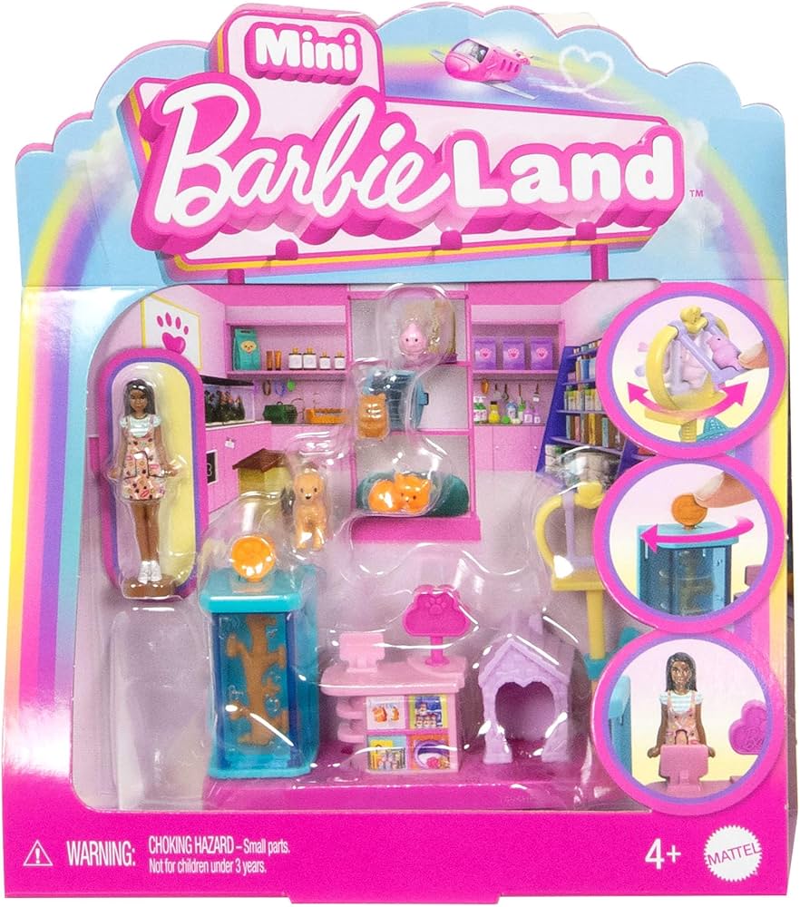 MINI ?BARBIE LAND PET BOUTIQUE - JCR30