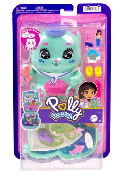 POLLY POCKET - SET SAIL KITTY COMPACT ΣΕΤ ΠΑΙΧΝΙΔΙΩΝ JFG56 - JCR37