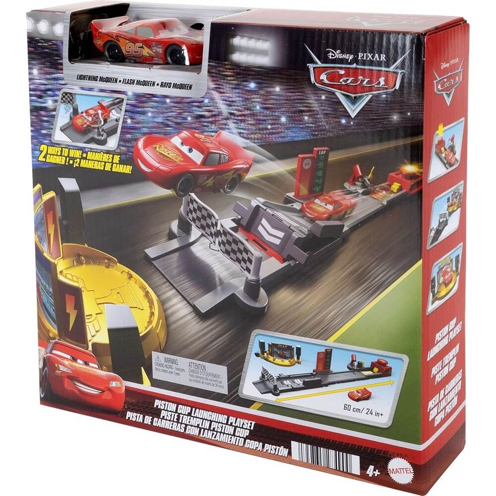 DISNEY PIXAR CARS PISTON CUP LAUNCHING PLAYSET ΠΙΣΤΑ ΣΕΤ ΠΑΙΧΝΙΔΙΩΝ - JDJ02