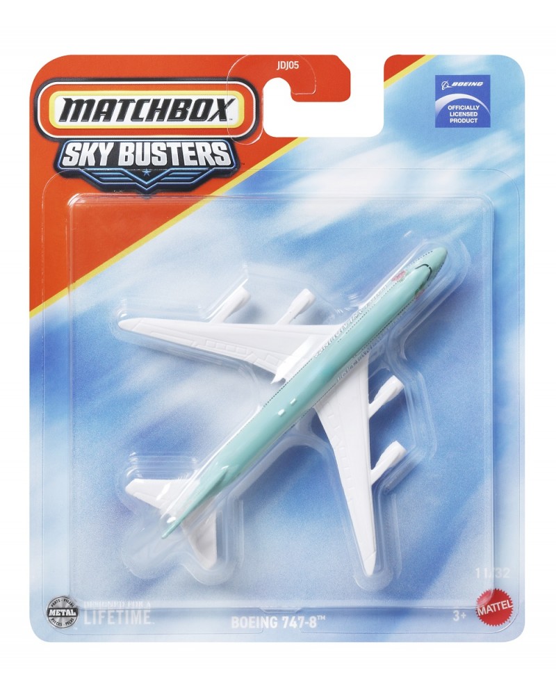 MATCHBOX SKY BUSTERS - ΑΕΡΟΠΛΑΝΑΚΙ BOEING 747-8 (11/32)- JCM81