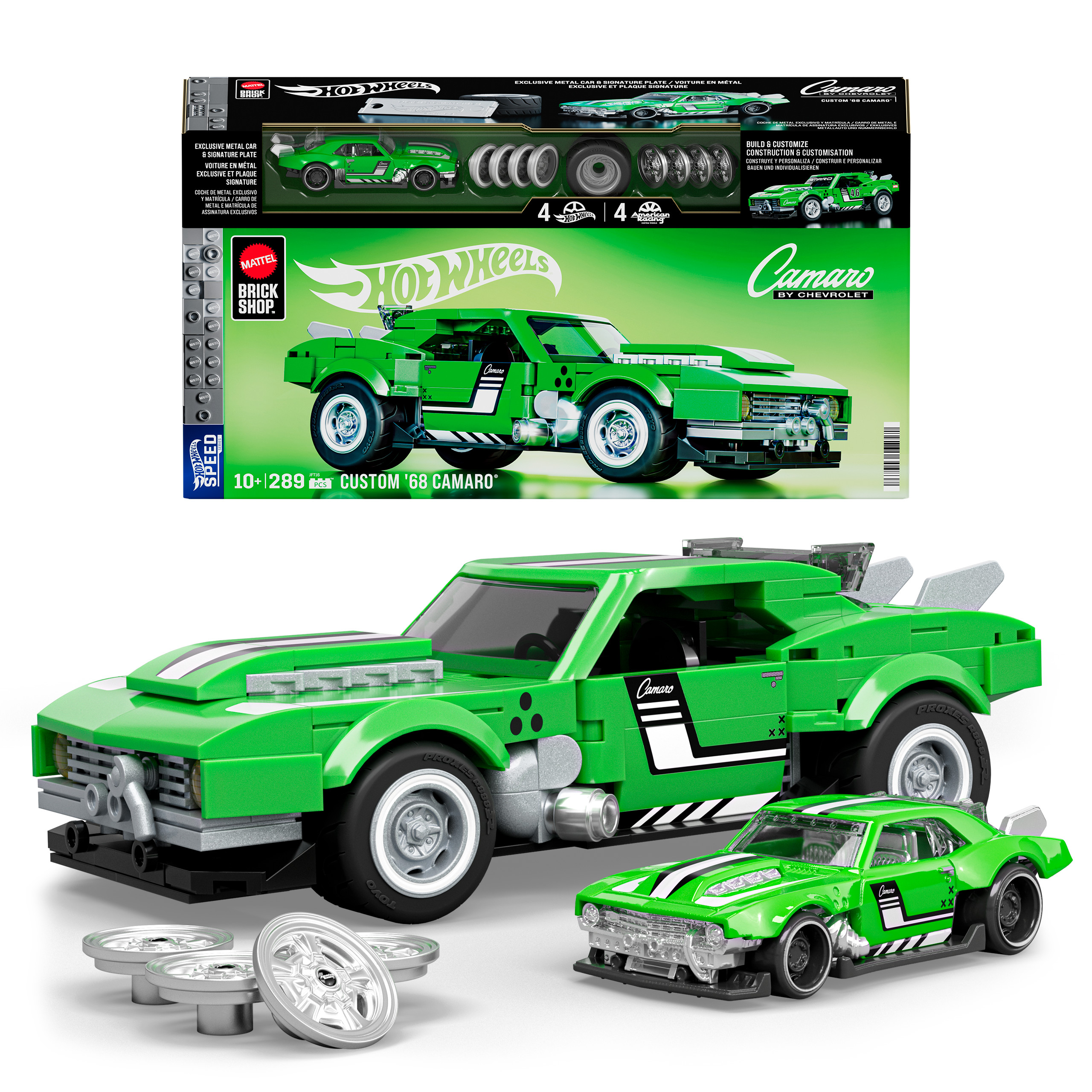 HOT WHEELS - BRICK SHOP PREMIUM SERIES - SPEED CAMARO 68 289ΤΕΜ. -JFT16 - ΔΙΑΦ. 2025
