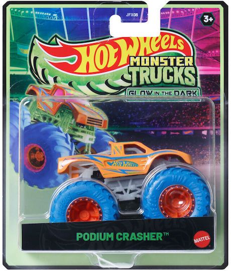 HOT WHEELS GLOW IN DARK - ΑΥΤΟΚΙΝΗΤΑΚΙ MONSTER - JCG69