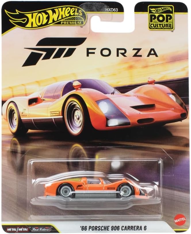 HOT WHEELS PREMIUM - POP CULTURE: 66 PORSCHE 906 CARRERA 6 - JHW97