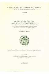 Documenta Veneta Coroni & Methoni rogata