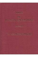Index du Bulletin Epigraphique 1987-2001