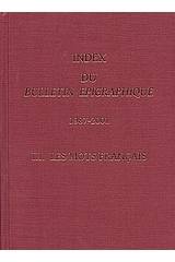 Index du Bulletin Epigraphique 1987-2001