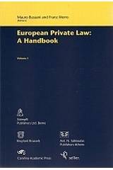 European Private Law. A handbook, Volume I