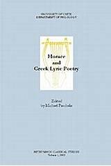 Horace and Greek Lyric Poetry