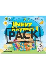 HAPPY RHYMES 1 ST/BK (+CD+DVD)