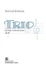 Trio for Flute, Viola and Guitar