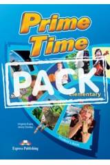 PRIME TIME ELEMENTARY POWER PACK (STUDENT'S+WORKBOOK & GRAMMAR+COMPANION+ieBOOK)