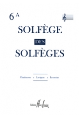 Solfege des solfeges: Lemoine Solfege 6A (με συνοδεία)