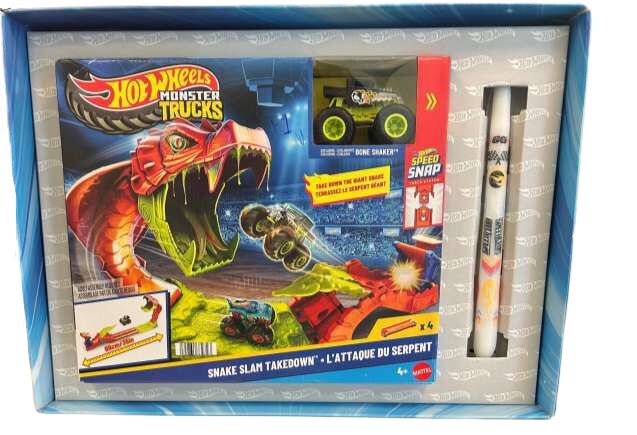 HOT WHEELS MONSTER TRUCKS ΠΙΣΤΑ - ΕΠΙΘΕΣΗ ΦΙΔΙΟΥ - ΛΑΜΠΑΔΑ 2026