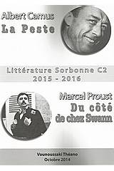 LITTÉRATURE SORBONNE C2 2015 - 2016