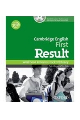 CAMBRIDGE ENGLISH FIRST RESULT FCE WORKBOOK WITH KEY REVISED 2015