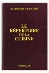 Le repertoire de la cuisine