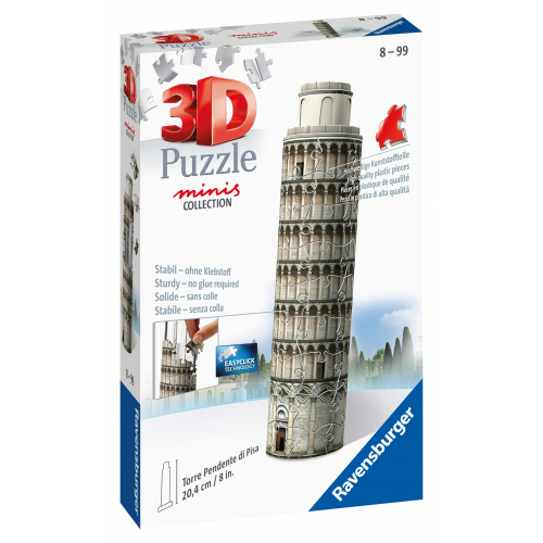 3D PUZZLE MINI 54 ΤΕΜ. ΠΥΡΓΟΣ ΤΗΣ ΠΙΖΑΣ