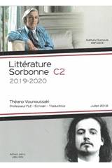 Litterature Sorbonne C2 2019-2020