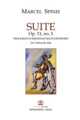 Suite op.11 No.1 for Violoncello solo