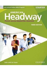 AMERICAN HEADWAY STARTER 3RD EDITION STUDENT BOOK WITH OXFORD ONLINE SKILLS PROGRAM